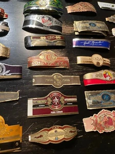 Cigar Band Lot Hundreds Vintage Wrapper To Collect Or Art Various Brands - Picture 1 of 6