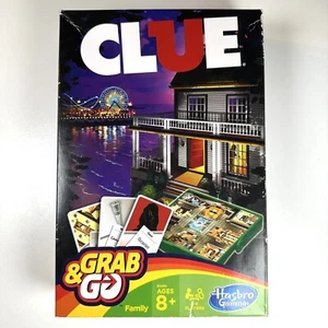 Clue Grab and Go Travel Edition Board Game Hasbro Gaming 2014 Never Played - Picture 1 of 3