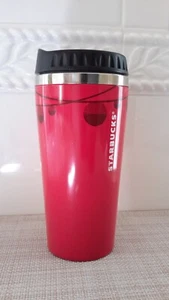 Starbucks  2012 Red Holiday 16 Oz Metal Tumbler Pre-owned - Picture 1 of 9