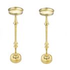 NewRidge Home Goods Dapper Glam 6in. Round Martini, Set of 2, for Small Space...