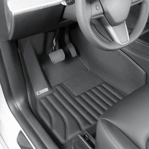 Extreme Coverage Floor Mats for Tesla Model Y 5-Seat 2021-2025 - Premium Desi... - Picture 1 of 9