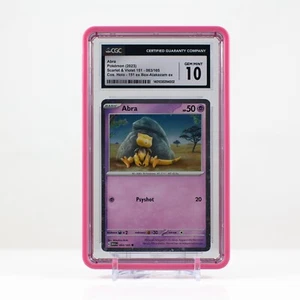 Pokemon Abra Cosmos Holo #063 Scarlet & Violet 151 - CGC 10 - Picture 1 of 4