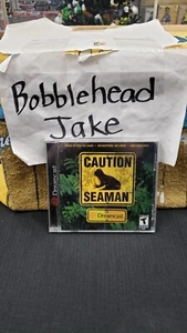 CIB SEAMAN SEGA DREAMCAST VIDEO GAME COMPLETE IN BOX - Picture 1 of 4