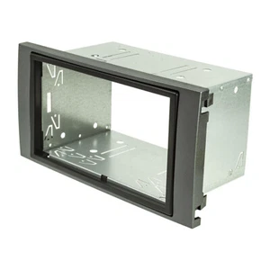 Mascherina telaio kit doppio 2 Din FORD FOCUS S-MAX C-MAX ANTRACITE rettangolare - Picture 1 of 6