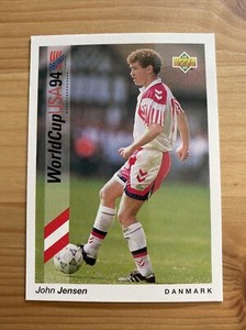 John Jensen Upper Deck 1993 Football Card World Cup 1994 Preview #96 Arsenal
