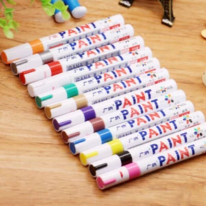 Acrylic Paint Marker Pen Set, Paint Pens for Rocks,Glass,Wood,Plastic Stone 5/10 - Picture 1 of 11