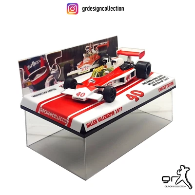 Gilles Villeneuve - Mclaren Ford M23 - F1 British GP 1977 / Altaya - IXO / 1:43 - Immagine 1 di 4