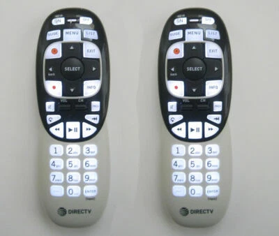 2 x DIRECTV RC73B Universal RF Back-Lit Light Remote HR44 HR45 Genie C41 C51 C61 - Image 1 of 4