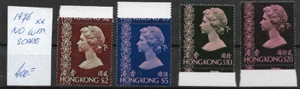 HONG KONG @ QE II 1976 The Top Values to $20 No W.M MNH NICE PRICED @As.409 - Picture 1 of 1