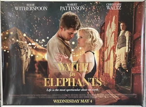 Cinema Poster: WATER FOR ELEPHANTS 2011 (Main Quad) Reece Witherspoon - Imagen 1 de 3