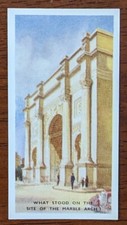 1939 Carreras Ltd Do You Know - What Stood On The Site Of Marble Arch?