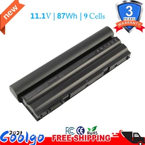 87Wh Battery for Dell Latitude E6540 E6530 E6440 E6420 E5420 E5430 M5Y0X NHXVW - Picture 1 of 6