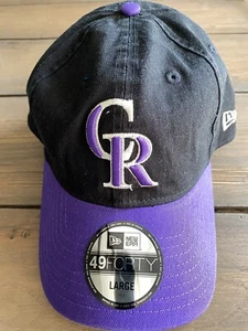 Colorado Rockies New Era MLB 49Forty Core Fit Replica Fitted Hat/Cap New Size L - Picture 1 of 8