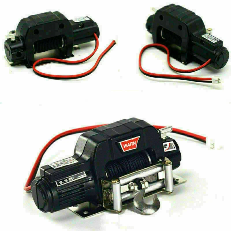 1:10 Seilwinde Winch für Traxxas TRX-4 Axial SCX10 D90 D110 TF2 TRX4 KM2 RC Auto - Bild 1 von 4