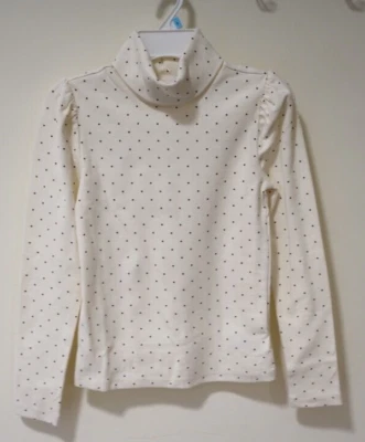 NWT Gap Kids Polka Dot Turtleneck Top Girl's Size L / 10 - Image 1 of 2