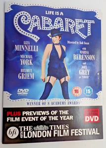 Cabaret DVD Times Promo Liza Minnelli Michael York + BFI Film Festival 2005 - Imagen 1 de 5