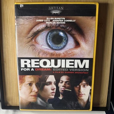 Requiem for a Dream: Edited Version DVD R Rated Full & Wide Screen Custom Case - Image 1 of 3