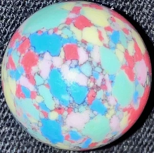 Pastell Guinea Glas Mint Marmor 0,62" Neu 5/8" Modern Neu in OVP - Bild 1 von 2