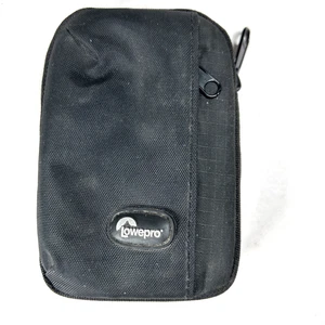 Lowepro Small Compact Canvas Belt Bag (Camera) Zipper Closure 4.75x3.5x1.5in - Picture 1 of 5