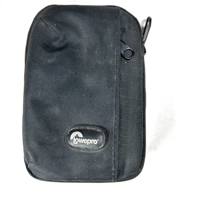 Lowepro Small Compact Canvas Belt Bag (Camera) Zipper Closure 4.75x3.5x1.5in - Image 1 of 4