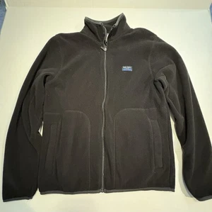 Mens Small Black Full Zip Fleece Old Navy - Picture 1 of 9