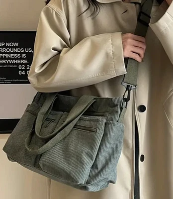 Bolso Bandolera Oliva Polvoriento Verde Ejército Pana ¡OFERTA AYUDA PERROS Y GATOS! Foto 1 de 4