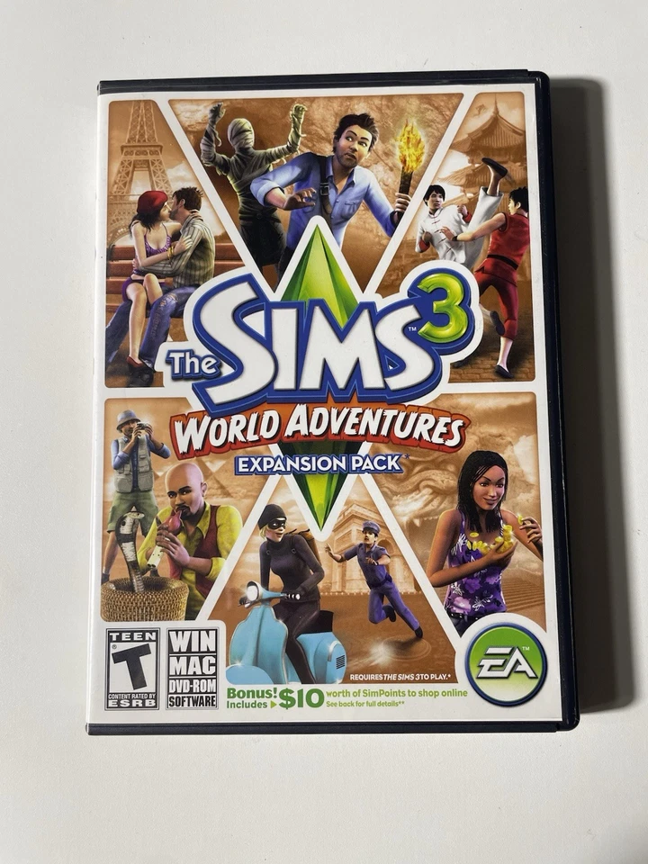The Sims 3 World Adventures PC Game Complete 2009 Expansion Pack - Image 1 of 4