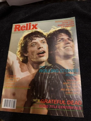 RELIX Magazine~Vol. 7, #5~ROLLING STONES/ROBT HUNTER/BENATAR/TUBES/GRATEFUL DEAD - Image 1 of 4