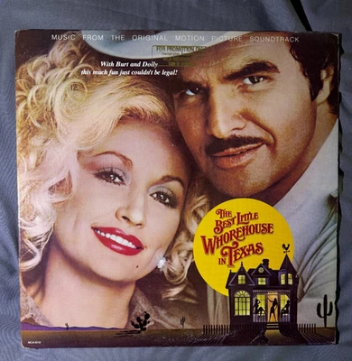 Dolly Parton "The Best Little Whorehouse in Texas" Soundtrack LP 1982 PROMO COPY - Image 1 of 4