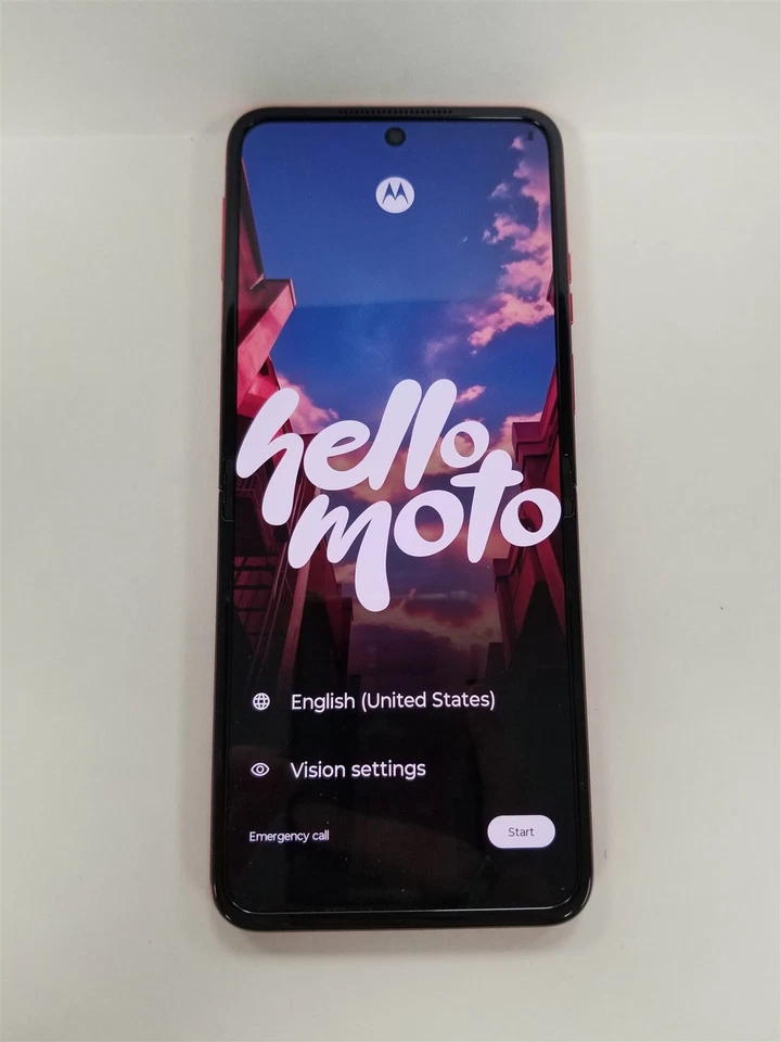 Motorola Razr Plus 2024 256 GB Rojo XT2451-1 (Desbloqueado) Totalmente Funcional DF6539 Foto 1 de 4