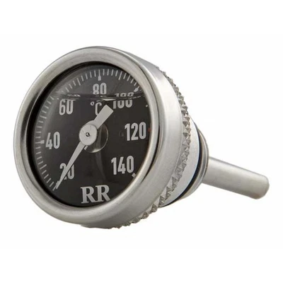 Engine oil thermometer cap for Ducati Scrambler, Triumph POLISHED ALUMINUM - Image 1 of 4