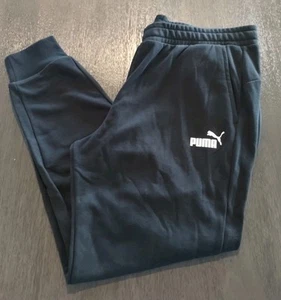 PUMA Men's Essentials Logo Sweatpants, Size XXL Black - Picture 1 of 14