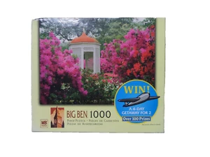 Gazebo Garden Azaleas Jigsaw Puzzle - 1000 Pieces - Big Ben - Picture 1 of 3