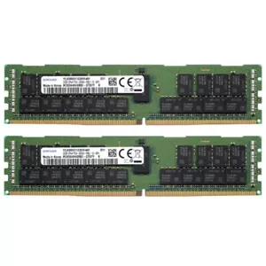 Samsung 64GB (2X32GB) 2666MHz DDR4 ECC Registered Memory Ram M393A4K40BB2-CTD - Picture 1 of 6