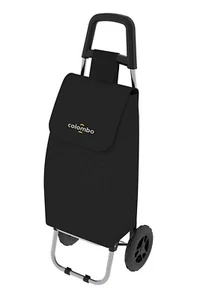 Carrello Porta Spesa Trolley Portaspesa 2 Ruote Carrellino Impermeabile 40 Litri - Foto 1 di 3