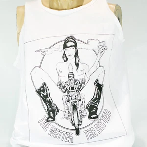 Biker Fun Party Rock Metal T-shirt Sleeveless Unisex Vest Tank Top S-3XL - Picture 1 of 1