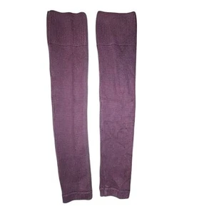 Lululemon Leg Warmers Maroon Merino Wool Blend One Size - Picture 1 of 6