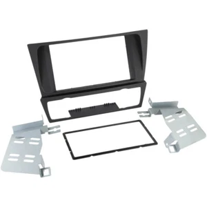 2-DIN Auto Radio Einbau Blende für BMW 3 E90 E91 E92 E93 ohne OEM Navigation - Bild 1 von 2