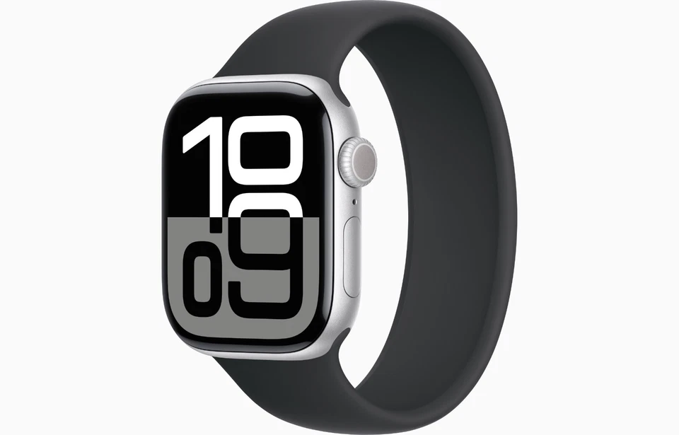 Apple Watch Series 10 - 46mm - Aluminum Silver - GPS - Good - Image 1 of 1