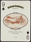 1926 Harley Davidson Vintage 1997 carte à jouer large échange unique inutilisée 8 piques
