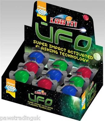 Goodboy Lob It UFO Flashing Dog Balls Ball Toy Light up Dark Night - Image 1 of 3