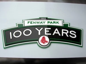 RED SOX 100 Jahre Fenway Park 3D Sign Art Trikot FENWAY BOSTON Celtics Baseball - Bild 1 von 12