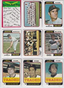 1974 Topps Boston Red Sox Team Set (30 Cards) - Picture 1 of 3