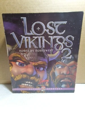 Lost Vikings 2 Norse By Norse West PC Big Box, NEW! CIB, RARE - Vintage - RETRO! - Image 1 of 4