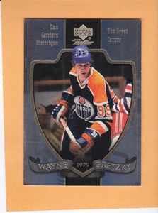 WAYNE GRETZKY #GR81-1 1999 00 MCDONALDS UPPER DECK EDMONTON OILERS NM-MT
