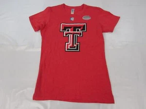 New Texas Tech Red Raiders Womens Size L Large Heathered Red Shirt - Picture 1 of 4