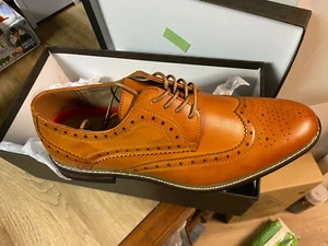 Mofri Men's Dress Shoes Formal Cap Toe Oxford Dress Shoes for Men Comfortable 10 - Picture 1 of 6