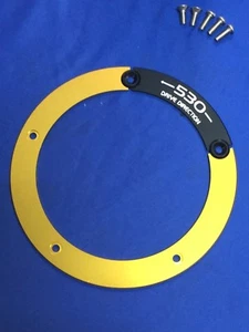 Tmax530 T-max 530 Pulley Cover Transmission Belt Gold - Picture 1 of 2