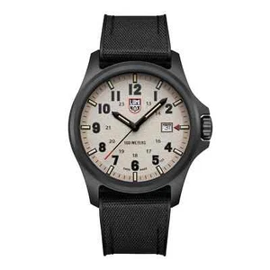 Juego de reloj para hombre Luminox Atacama Field 1971 esfera crema correa de goma XL.1971.SET - Imagen 1 de 8