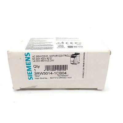 Módulo Siemens Industrial Co., Ltd 3RW3014-1CB04 nueva llegada Foto 1 de 4